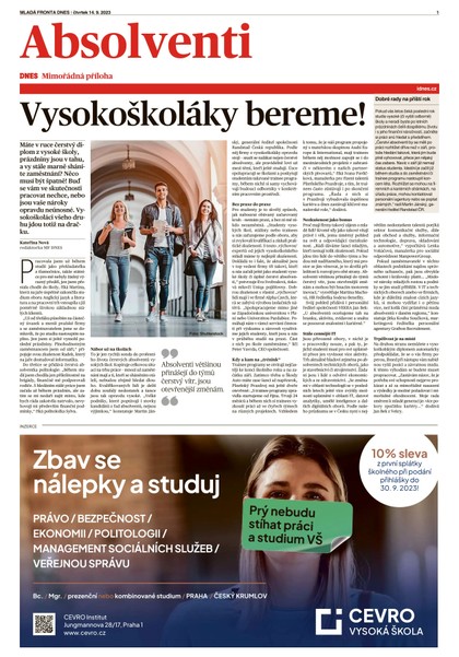 E-magazín Absolventi - Jižní Čechy - MAFRA, a.s.