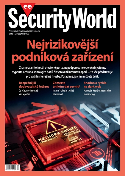 E-magazín Security World 3/2023 - Internet Info DG, a.s.
