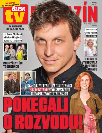 E-magazín Blesk Tv magazín - 15.9.2023 - CZECH NEWS CENTER a. s.