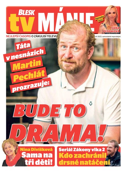 E-magazín Blesk Tv manie - 16.9.2023 - CZECH NEWS CENTER a. s.