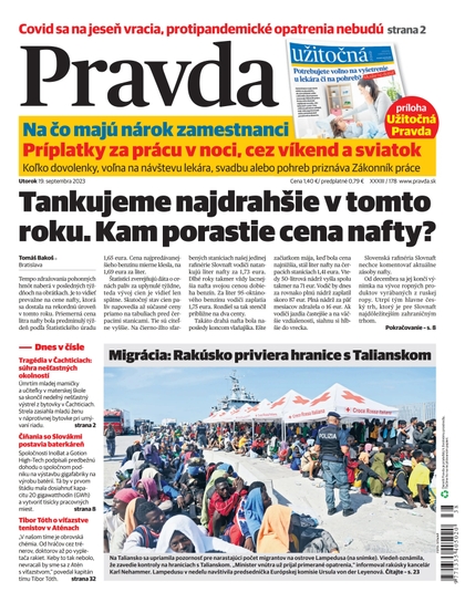 E-magazín Pravda 19. 09. 2023 - OUR MEDIA SR a. s.