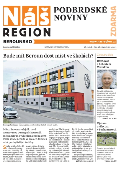 E-magazín Náš Region - Berounsko 38/2023 - A 11 s.r.o.