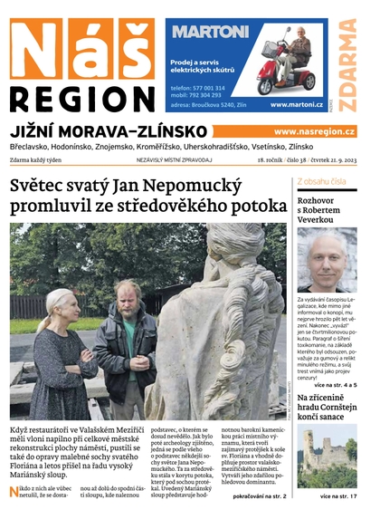 E-magazín Náš Region - Jižní Morava/Zlínsko 38/2023 - A 11 s.r.o.