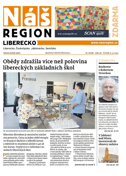E-magazín Náš Region - Liberecko 38/2023 - A 11 s.r.o.