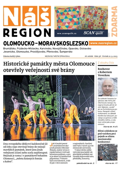 E-magazín Náš Region - Olomoucko/Moravskoslezsko 38/2023 - A 11 s.r.o.