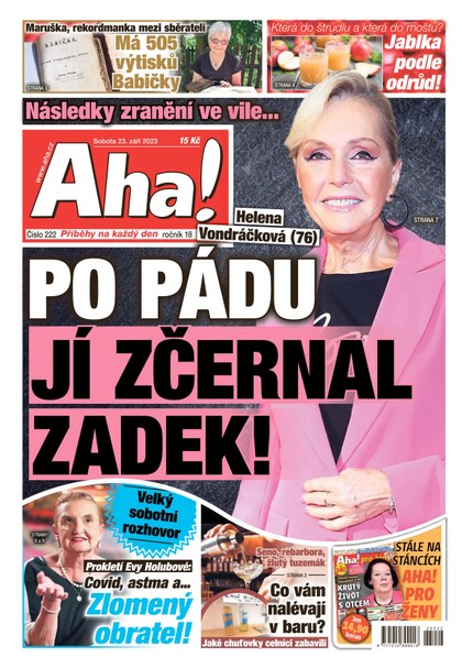E-magazín AHA! - 23.9.2023 - CZECH NEWS CENTER a. s.