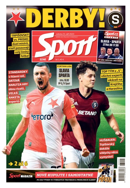 E-magazín Sport - 23.9.2023 - CZECH NEWS CENTER a. s.