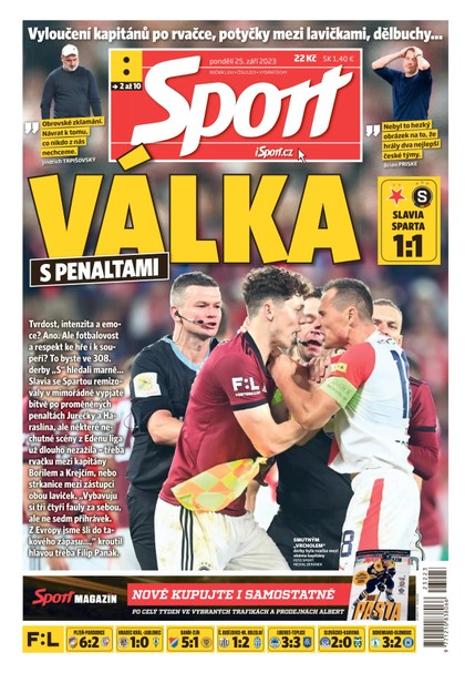 E-magazín Sport - 25.9.2023 - CZECH NEWS CENTER a. s.