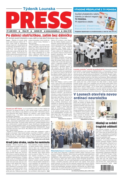 E-magazín Lounský Press 39/23 - Ohře Media