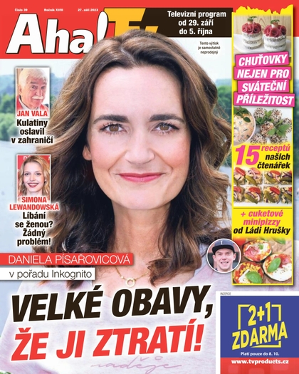 E-magazín AHA! Tv - 27.9.2023 - CZECH NEWS CENTER a. s.