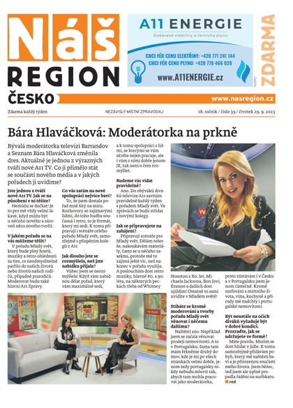 E-magazín Náš Region - Česko 39/2023 - A 11 s.r.o.