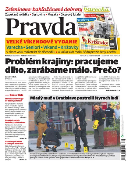 E-magazín Denník Pravda 29. 9. 2023 - OUR MEDIA SR a. s.
