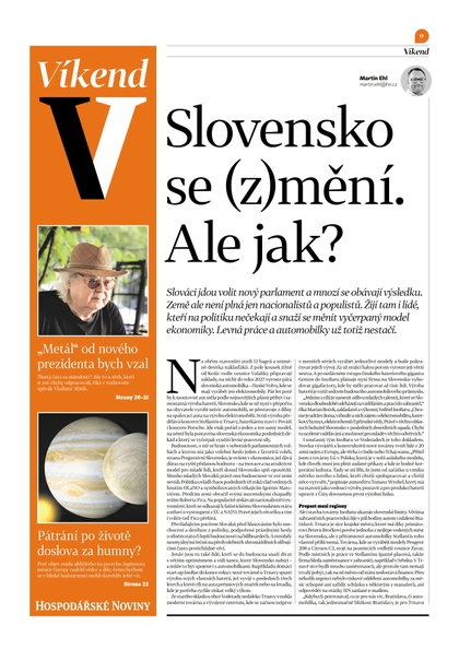 E-magazín HN 188- 29.09.2023 Víkend - Economia, a.s.