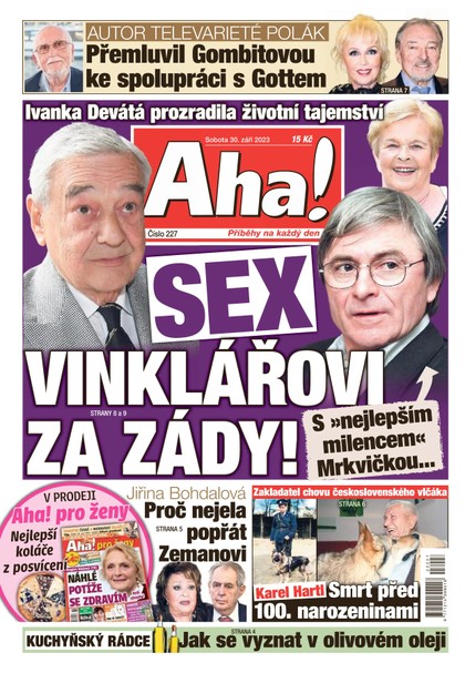 E-magazín AHA! - 30.9.2023 - CZECH NEWS CENTER a. s.