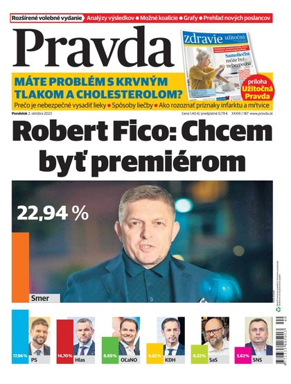 E-magazín Denník Pravda 2. 10. 2023 - OUR MEDIA SR a. s.