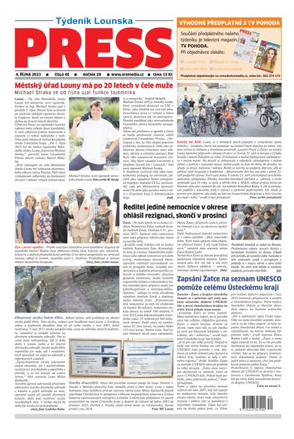 E-magazín Lounský Press 40/23 - Ohře Media