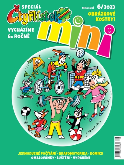 E-magazín Čtyřlístek Mini 6/2023 - Čtyřlístek