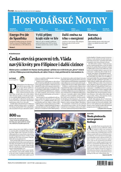 E-magazín HN 192 - 05.10.2023 - Economia, a.s.