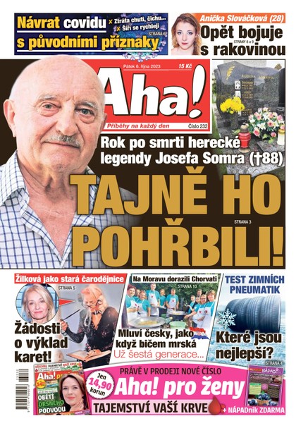 E-magazín AHA! - 6.10.2023 - CZECH NEWS CENTER a. s.