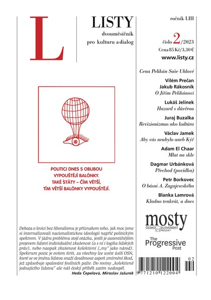 E-magazín Listy 2/2023 - Listy, dvouměsíčník pro kulturu a dialog