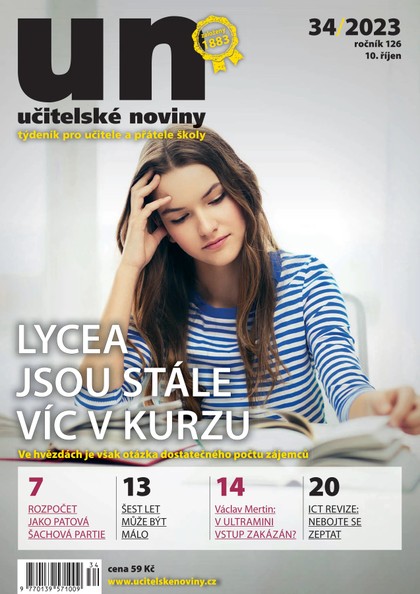 E-magazín Učitelské noviny 34/2023 - GNOSIS s.r.o.