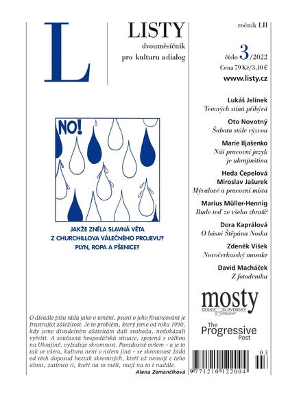 E-magazín Listy 3/2022 - Listy, dvouměsíčník pro kulturu a dialog