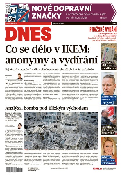 E-magazín MF DNES - 10.10.2023 - MAFRA, a.s.