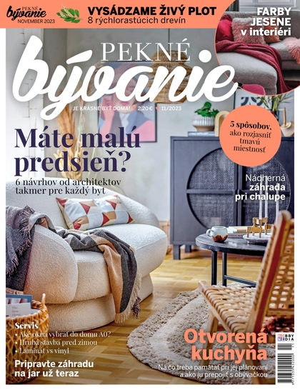 E-magazín Pekné bývanie 2023 11 - Hobby Media