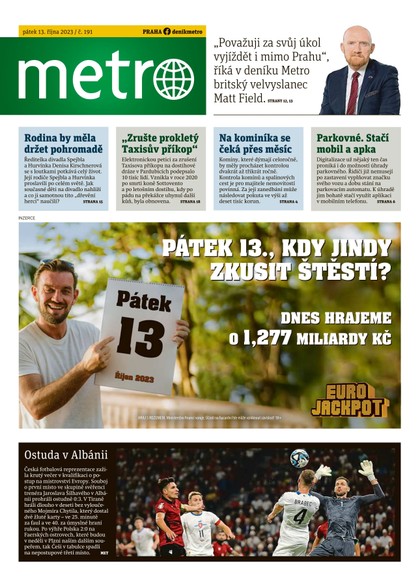 E-magazín METRO - 13.10.2023 - MAFRA, a.s.