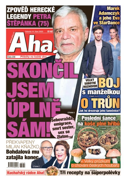 E-magazín AHA! - 14.10.2023 - CZECH NEWS CENTER a. s.