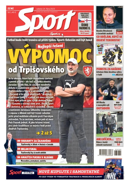 E-magazín Sport - 14.10.2023 - CZECH NEWS CENTER a. s.