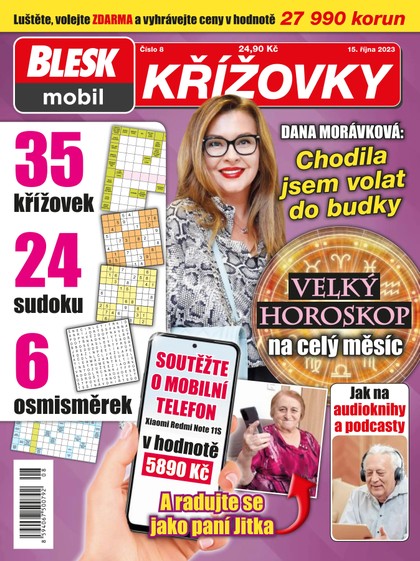 E-magazín BleskMobil křížovky - 8/2023 - CZECH NEWS CENTER a. s.
