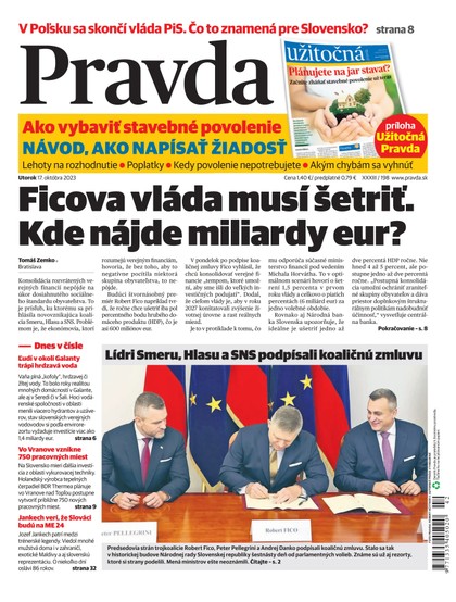 E-magazín Denník Pravda 17. 10. 2023 - OUR MEDIA SR a. s.