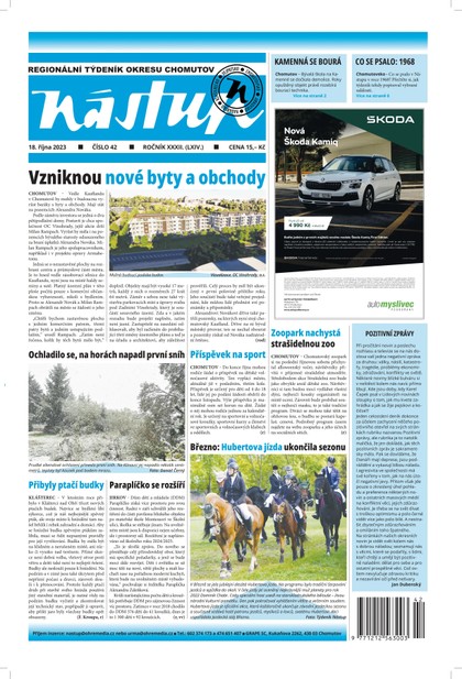E-magazín Nástup 42/23 - Ohře Media