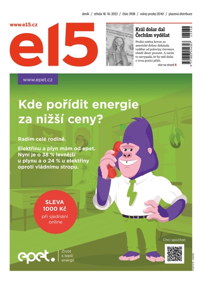 E-magazín E15 - 18.10.2023 - CZECH NEWS CENTER a. s.