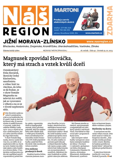 E-magazín Náš Region - Jižní Morava/Zlínsko 42/2023 - A 11 s.r.o.