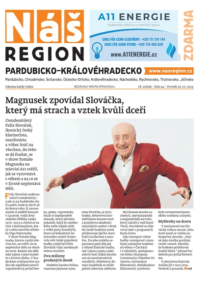 E-magazín Náš Region - Pardubicko/Královéhradecko 42/2023 - A 11 s.r.o.