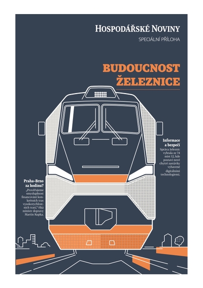 E-magazín HN 202 - 19.10.2023 Budoucnost železnice  - Economia, a.s.