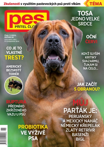 E-magazín Pes přítel člověka 11/2023 - Pražská vydavatelská společnost