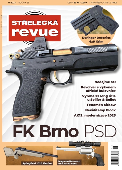 E-magazín Střelecká revue 11/2023 - Pražská vydavatelská společnost
