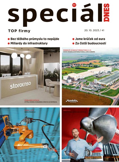 E-magazín Magazín DNES Speciál Magazín DNES Speciál Moravskoslezský - 20.10.2023 - MAFRA, a.s.
