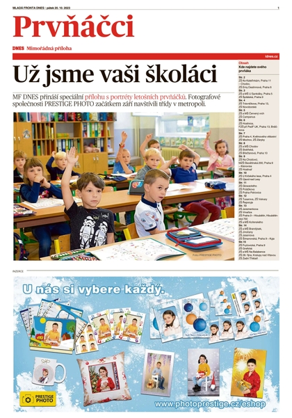 E-magazín Prvňáčci - Praha - MAFRA, a.s.