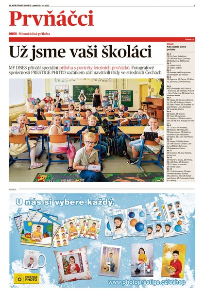 E-magazín Prvňáčci - Střední Čechy - MAFRA, a.s.