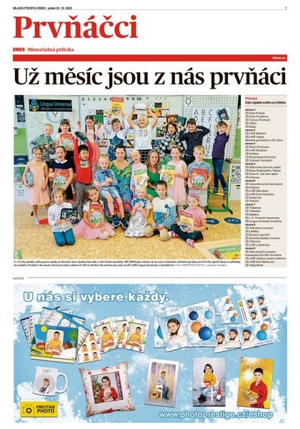 E-magazín Prvňáčci - Severní Čechy - MAFRA, a.s.