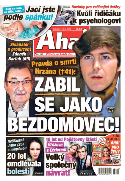 E-magazín AHA! - 21.10.2023 - CZECH NEWS CENTER a. s.