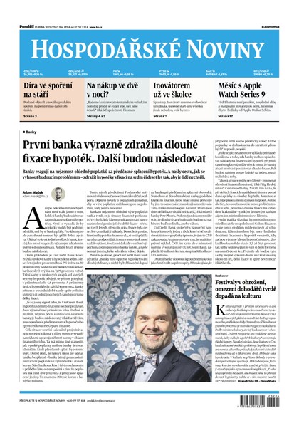 E-magazín HN 204 - 23.10.2023 - Economia, a.s.