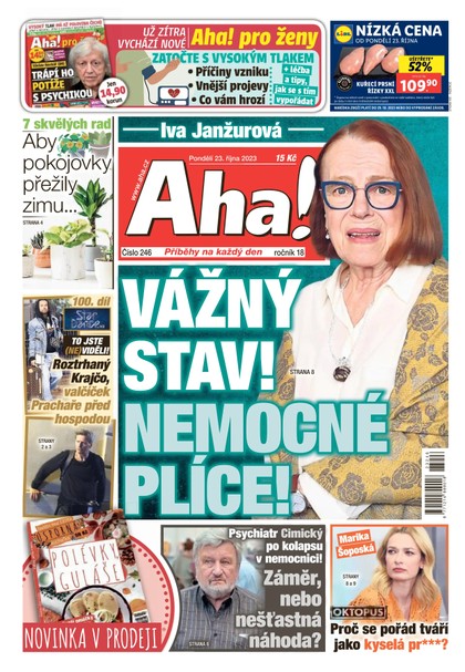 E-magazín AHA! - 23.10.2023 - CZECH NEWS CENTER a. s.