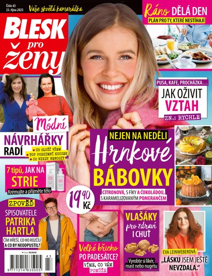 E-magazín Blesk pro ženy - 43/2023 - CZECH NEWS CENTER a. s.