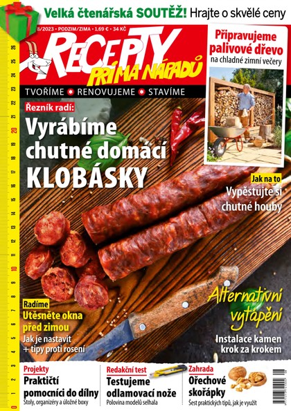 E-magazín Recepty prima nápadů 8/2023 - Jaga Media, s. r. o.
