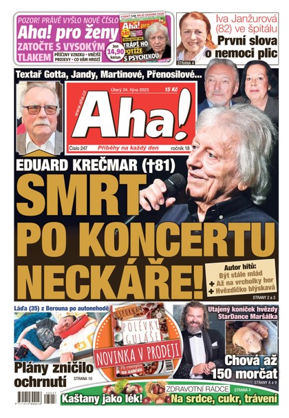 E-magazín AHA! - 24.10.2023 - CZECH NEWS CENTER a. s.